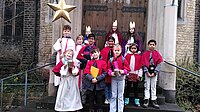 Sternsinger in Fechenheim unterwegs